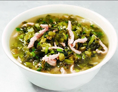 雪菜肉丝面