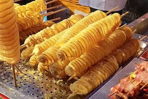 炸薯片